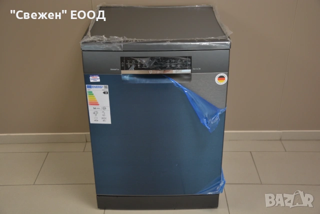 Черна съдомиялна Bosch SMS6ECC12E Автоматично отваряне на вратата, снимка 10 - Съдомиялни - 53335588