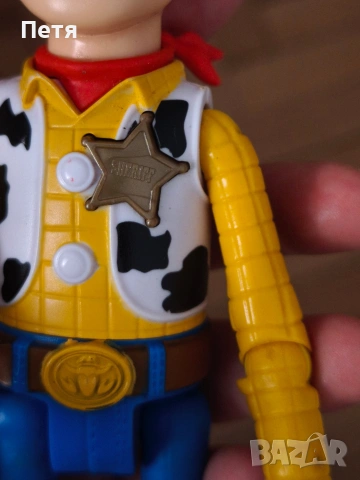 Toy story, Sheriff Woody, Disney Pixar character, made by Mattel, снимка 8 - Фигурки - 53972113