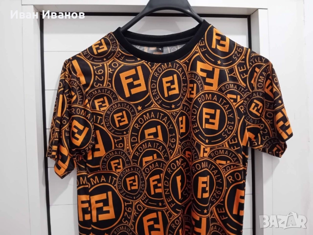 Оригинална тениска Fendi, снимка 7 - Тениски - 51651575