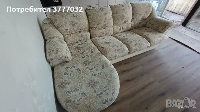 Продавам ъглов диван 