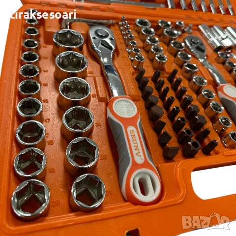 Професионален Гедоре куфар 172 части - За майстори и професионалисти, снимка 2 - Гедорета - 50787607