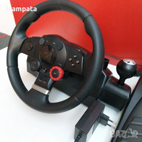 НАЙ ДОБРАТА ОФЕРТА Волан с педали Logitech , снимка 5 - Аксесоари - 54141064