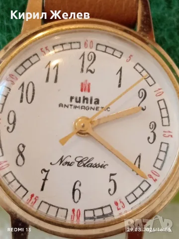 Дамски часовник RUHLA ANTI-MAGNETIC NEW CLASSIC работи стил и елегантност 70871, снимка 3 - Дамски - 55859466