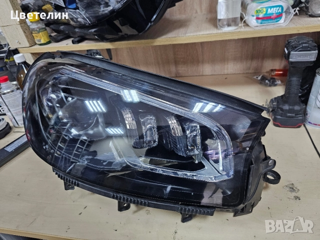Десен фар Mercedes W167 GLS desen far мерцедес глс 167, снимка 3 - Части - 51859777