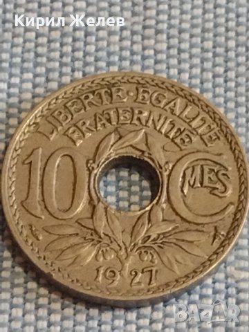 Три монети 10 сантима 1927г. Франция / 1 цент1974г. / 5 цента 1978г. Недерландия за КОЛЕКЦИЯ 31720, снимка 2 - Нумизматика и бонистика - 44491447