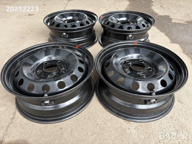 4 броя железни джанти за Hyundai IX20,Hyundai I30,Hyundai IONIQ,KIA VENGA,KIA Ceed  15, снимка 7 - Гуми и джанти - 53945594