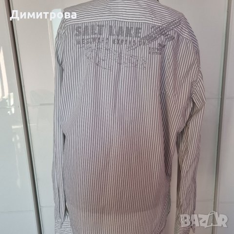 Мъжка риза Esprit с ефектен гръб, снимка 6 - Ризи - 35452353