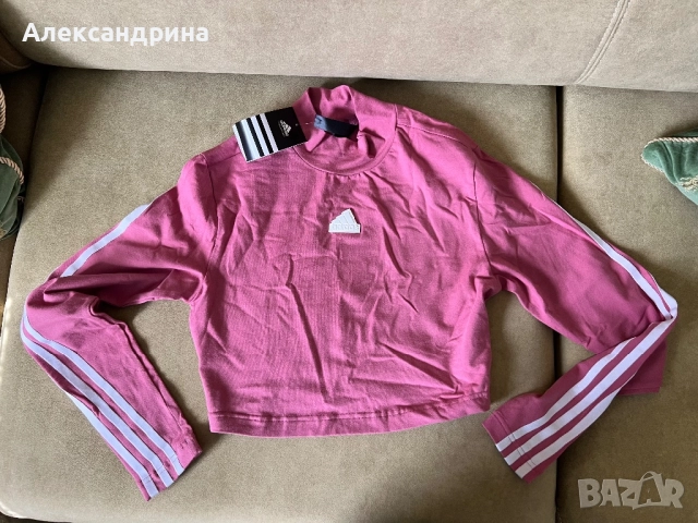 Дамска спортна блуза Adidas Адидас с дълъг ръкав , снимка 2 - Спортни екипи - 51944199