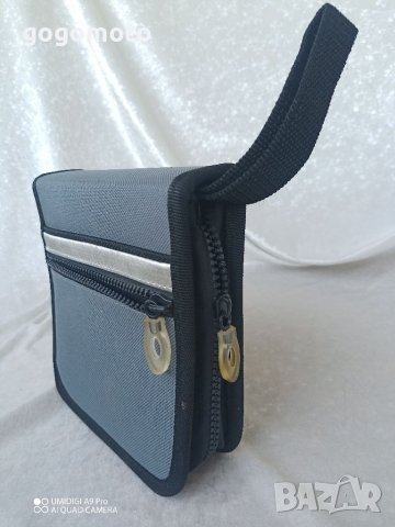 Класьор, фонотека за дискове+ джоб за СД карти , снимка 1