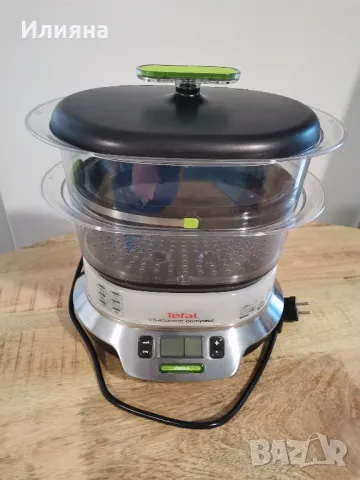 Уред за готвене на пара Tefal Vitacuisine Compact VS400333, снимка 3 - Уреди за готвене на пара - 47628944