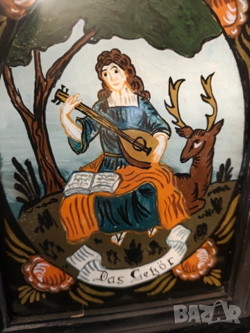 Картина найвизъм върху стъкло, снимка 4 - Картини - 51738107