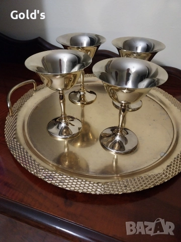 Италиански сервиз за шампанско , снимка 3 - Сервизи - 52654778