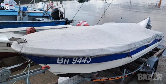 Лодка Safter 450 (2020г.), Yamaha 25кс(2023г., 456 часа), Garmin Striker Plus 7sv, снимка 3 - Воден транспорт - 52660408