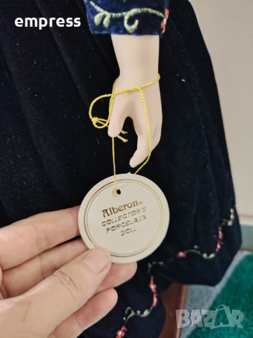 Порцеланова кукла Alberon - Stephanie, снимка 5 - Колекции - 53125253