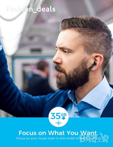 Нови безжични спортни слушалки с калъф за зареждане и шумопотискане, снимка 6 - Bluetooth слушалки - 34326348