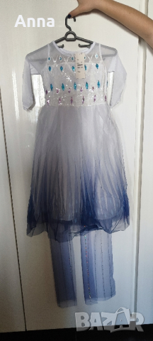 Рокля на Елза от Фроузън-Замръзналото кралство от 3 до 7 г размери , снимка 5 - Детски рокли и поли - 44808181