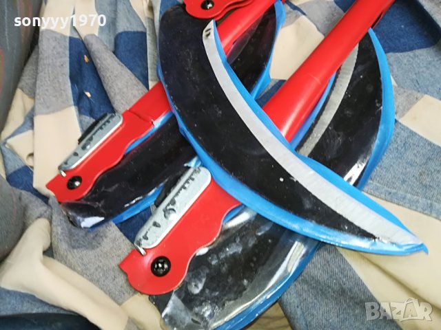 МИНИ КОСА-СГЪВАЕМА-СЪРП 45Х23СМ-НОВА МНОГО ОСТРА 3108221742, снимка 7 - Градински инструменти - 37859424