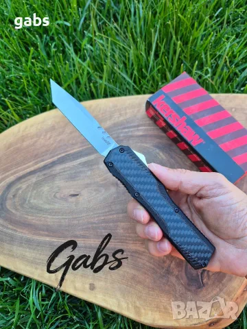 Автоматичен нож Kershaw Livewire 9000TCF,Auto Tanto, снимка 10 - Ножове - 56140457