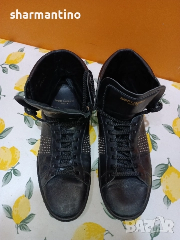 Saint Laurent Paris кожени N 39 - 82 лв, снимка 5 - Кецове - 52012694