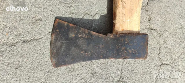 Стара брадва с дълга дръжка#32, снимка 6 - Антикварни и старинни предмети - 49450553