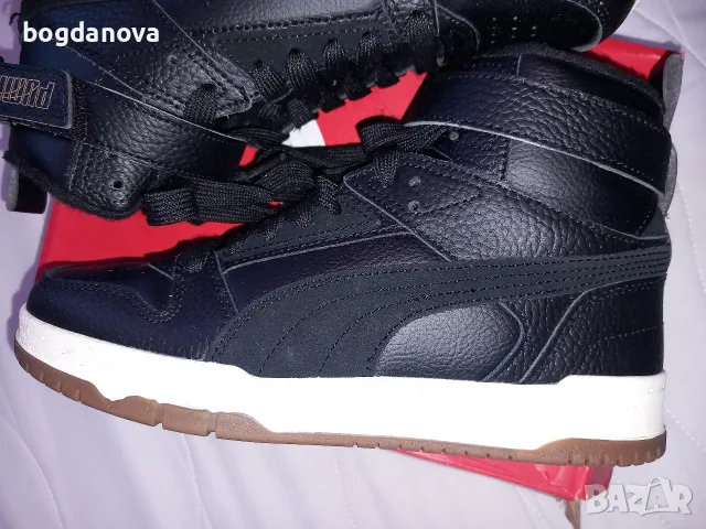 оригинални спортни кожени обувки на Puma, снимка 6 - Детски маратонки - 56172148