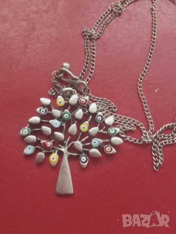 Продавам колие , ланче с дървото на живота, снимка 3 - Колиета, медальони, синджири - 29581182