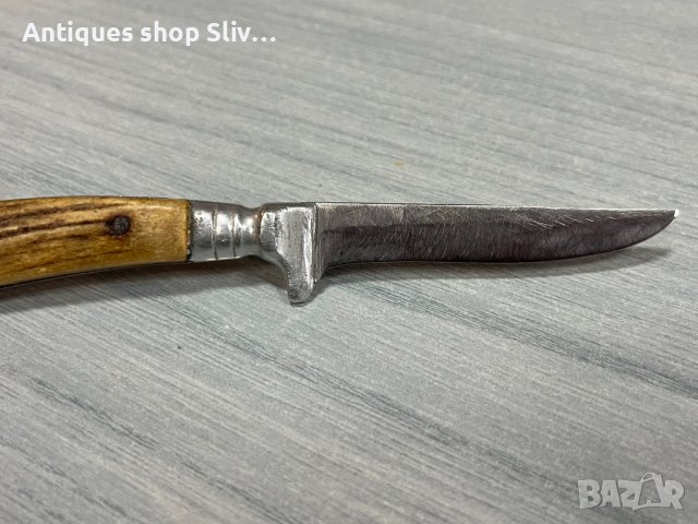 Стар нож Solingen. №4010  , снимка 7 - Антикварни и старинни предмети - 40795496