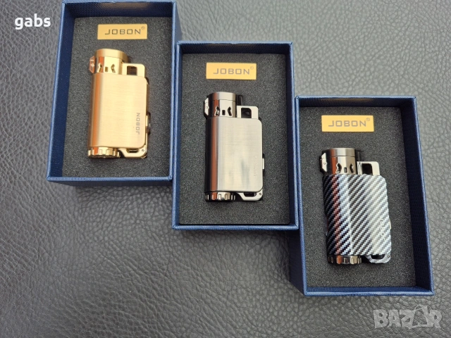 Запалка за пури JOBON в подаръчна кутия,три цвята L-0304, снимка 3 - Запалки - 53115104