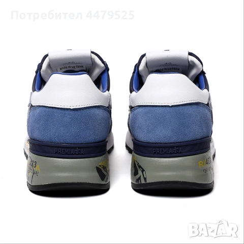 Нови мъжки маратонки с кутия PREMIATA blue, снимка 7 - Маратонки - 51736856