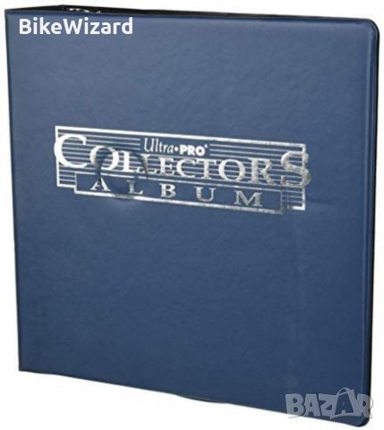 Ultra Pro Collectors Album с 9 джобни страници (синьо) НОВ