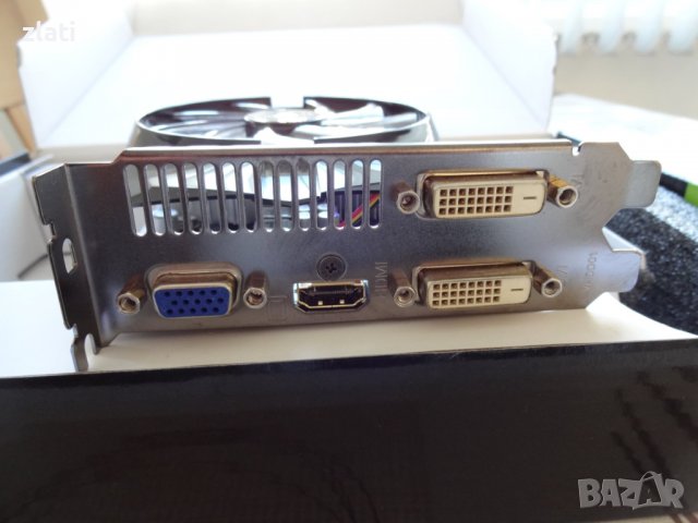 Видеокарта GIGABYTE GeForce GTX 650, 1GB, DDR5, снимка 3 - Видеокарти - 38107130