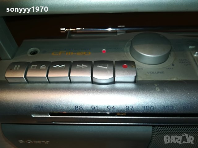 sony cfm-20 radio cassette-new внос швеицария, снимка 10 - Радиокасетофони, транзистори - 29780142