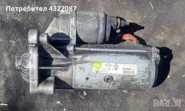 Стартер Рено Гранд Сценик / Renault Grand Scenic II 1.9 dci 130к.с., снимка 2 - Части - 51671196