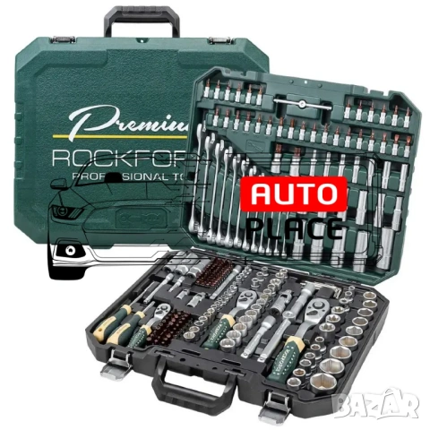 Гедоре 216 части 1/2“, 1/4“ и 3/8“ RockForce Premium XI-ON, снимка 3 - Гедорета - 53931428