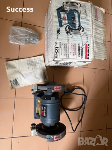 Шмиргел Einhell DSC 125mm -180w, снимка 2 - Шлайфмашини - 55939879