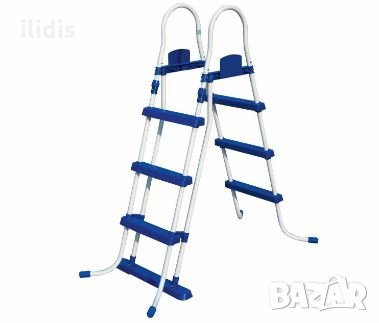Стълба Bestway  58331 за басейни до  122 cm, снимка 2 - Басейни и аксесоари - 33753909