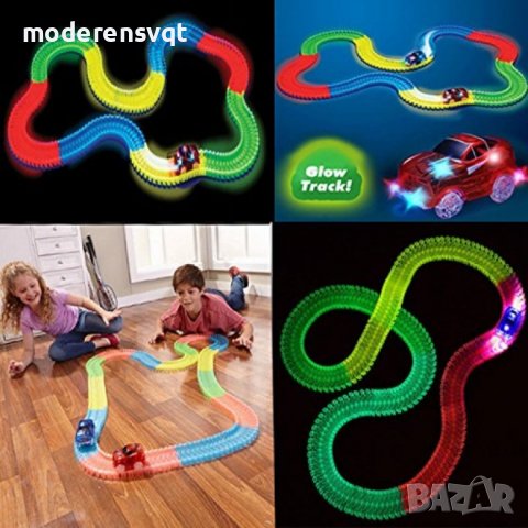 Детска светеща писта Magic Tracks 220 части, снимка 3 - Други - 38078033