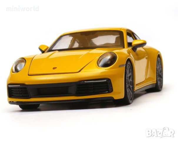 Porsche 911 Carrera 4S -  мащаб 1:24 на Welly моделът е нов в кутия, снимка 2 - Колекции - 42703920