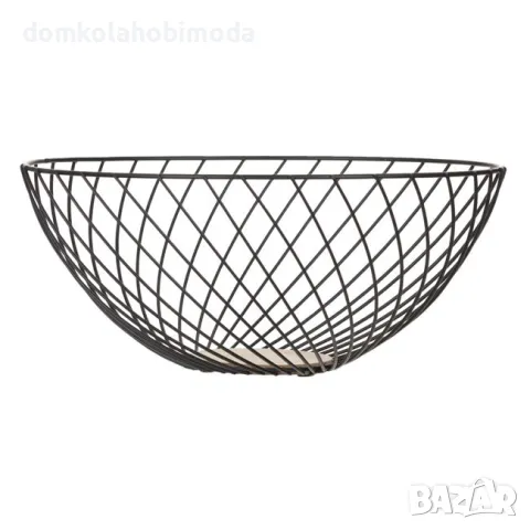 Фруктиера Купа ,Метал и дърво 28х12 см