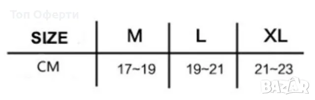 Стягаща лента за китка, облекчаваща болката и напрежението в тази област. Размери: M, L, XL, снимка 3 - Спортна екипировка - 49145871