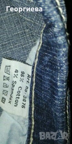 Красив комплект от дънкови къси панталони и потник👖👕M/L👖👕, снимка 10 - Комплекти - 30017121