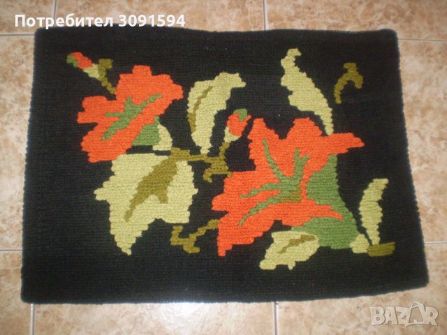 Стара ръчно плетена възглавница бродерия, снимка 2 - Антикварни и старинни предмети - 36926652