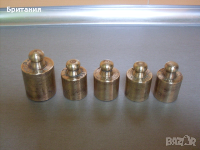 Стари бронзови тежести за кантар.., снимка 3 - Антикварни и старинни предмети - 52909633