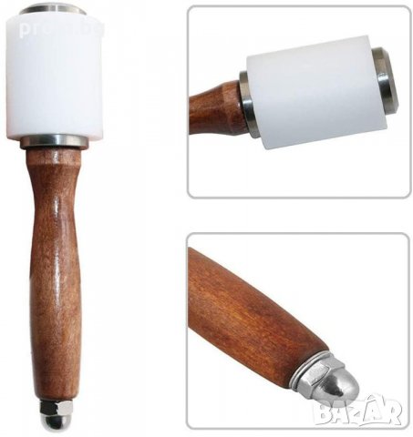 кожарски, сарашки чук от тефлон и дърво, 2 модела, снимка 6 - Други инструменти - 31162587