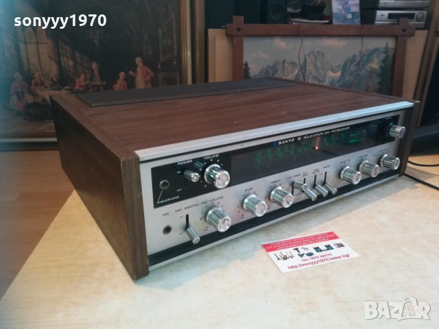 sanyo-japan ретро ресивър 0303210827, снимка 2 - Ресийвъри, усилватели, смесителни пултове - 32021580
