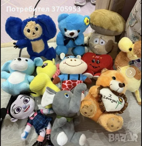 Нови плюшени играчки по 0.75€ - 10 броя