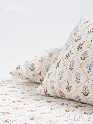 Памучен спален комплект , снимка 3 - Спално бельо - 51142683