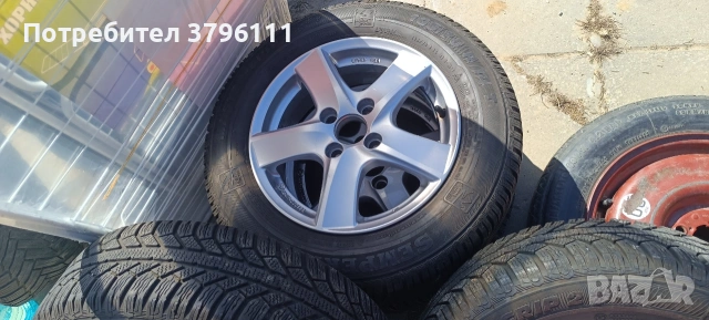 Аломиниев джанти 4х100 14, снимка 4 - Гуми и джанти - 53936161
