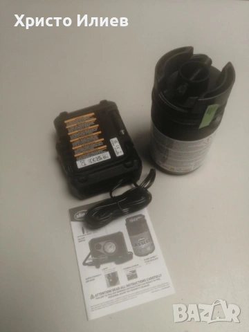 Slime ремонтен комплект за спукана гума с уплътнител 414ml и компресор 12V, 4 bar, 60 PSI, снимка 7 - Аксесоари и консумативи - 54276467