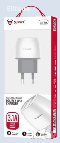 Двойно USB зарядно устройство, снимка 2 - Друга електроника - 52839712